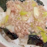 子供が大好き！(^^)長ネギの豚挽あんかけ丼♪